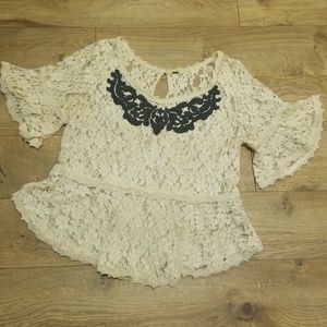 Free People - Urban Outfitters Women's Peplum top